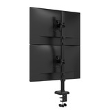 Neomounts DS60-600BL2V Bras de moniteur pour deux écrans 10-32", Support de moniteur Noir