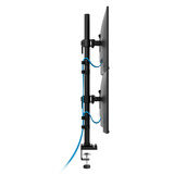 Neomounts DS60-600BL2V Bras de moniteur pour deux écrans 10-32", Support de moniteur Noir