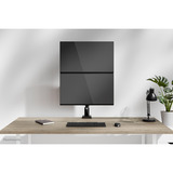 Neomounts DS60-600BL2V Bras de moniteur pour deux écrans 10-32", Support de moniteur Noir