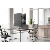 Neomounts DS60-600BL2V Bras de moniteur pour deux écrans 10-32", Support de moniteur Noir