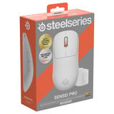 SteelSeries Sensei Pro, Souris gaming Blanc, 100 - 42 000 DPI, 8K, UWB / 6 GHz