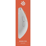 SteelSeries Sensei Pro, Souris gaming Blanc, 100 - 42 000 DPI, 8K, UWB / 6 GHz