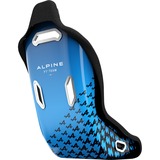 Trak Racer TRX Hybrid Fixed Fiberglass Seat - Alpine 2023 Livery, Siège gaming Noir/Bleu
