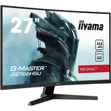 iiyama G-Master Red Eagle G2766HSU-B1 27" Moniteur gaming incurvé  Noir, 165 Hz, HDMI, DisplayPort, USB, Audio, FreeSync