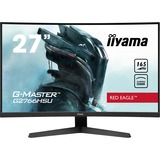 iiyama G-Master Red Eagle G2766HSU-B1 27" Moniteur gaming incurvé  Noir, 165 Hz, HDMI, DisplayPort, USB, Audio, FreeSync
