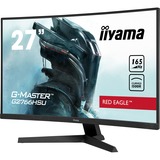 iiyama G-Master Red Eagle G2766HSU-B1 27" Moniteur gaming incurvé  Noir, 165 Hz, HDMI, DisplayPort, USB, Audio, FreeSync
