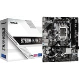 ASRock B760M-H/M.2, Socket 1700 carte mère RAID, Gb-LAN, Sound, µATX