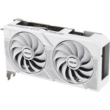 ASUS GeForce RTX 5060 DUAL OC WHITE 8 Go, Carte graphique Blanc, DLSS 4, 3x DisplayPort, 1x HDMI 2.1