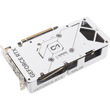 ASUS GeForce RTX 5060 DUAL OC WHITE 8 Go, Carte graphique Blanc, DLSS 4, 3x DisplayPort, 1x HDMI 2.1