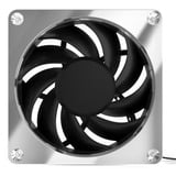 Alphacool Apex Stealth Metal ventilateur de boîtier Chrome, 120 x 120 x 25 mm, PWM