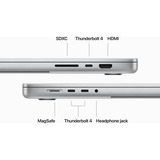 Apple MacBook Pro 16" 2023 (MRW63FN/A) PC portable Argent | M3 Pro | 18-Core GPU | 36 Go | 512 Go SSD