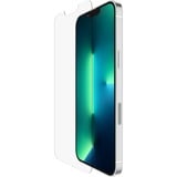 Belkin SCREENFORCE Protecteur d'écran antimicrobien en verre trempé pour iPhone 13 Pro Max, Film de protection Transparent, Transparent