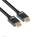 Club 3D HDMI à très haut débit, Câble Noir, 2 mètres, 4K 120Hz, 8K 60Hz, 48Gbps