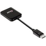 Club 3D Hub de transport multi-stream DisplayPort 1.4 vers 2x HDMI double écran 4K60Hz Noir