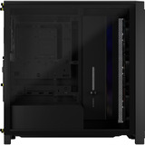 Corsair FRAME 4000X RS boîtier midi tower Noir | 2x USB-A | 1x USB-C | RGB | Verre trempé
