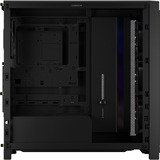 Corsair FRAME 4000X RS boîtier midi tower Noir | 2x USB-A | 1x USB-C | RGB | Verre trempé