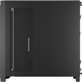 Corsair FRAME 4000X RS boîtier midi tower Noir | 2x USB-A | 1x USB-C | RGB | Verre trempé