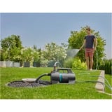 GARDENA Pompe de jardin 4100 Silent set Gris foncé/Turquoise