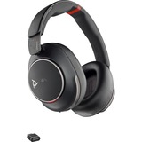 HP Poly Voyager Surround 85 USB-C - Teams Certified casque over-ear Noir, Support de charge inclus