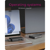 ICY BOX IB-CR601M-C31, Boîtier disque dur Noir