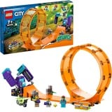 LEGO City - Le looping du chimpanzé cogneur, Jouets de construction 60338