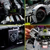 LEGO Technic - PEUGEOT 9X8 24H Le Mans Hybrid Hypercar, Jouets de construction 42156