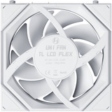 Lian Li UNI FAN TL LCD FLEX ventilateur de boîtier RGB  Blanc, 124 x 120 x 28 mm, PWM