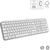 Logitech MX Keys S Advanced Wireless clavier Blanc, Layout US-International (QWERTY)