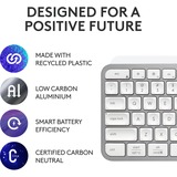 Logitech MX Keys S Advanced Wireless clavier Blanc, Layout US-International (QWERTY)