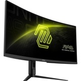 MSI MAG 342CQR E2 34" Moniteur UltraWide gaming incurvé Noir, 1x DisplayPort, 2x HDMI, 180 Hz