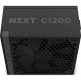 NZXT C1200 Gold ATX 3.1 alimentation  modulaire 1200 watt Noir, 1x 12V-2x6, 3x PCIe