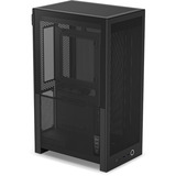 NZXT H2 Flow boîtier mini tower Noir | 2x USB-A | 1x USB-C | Verre Trempé