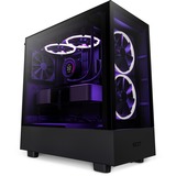 NZXT H5 Elite boîtier midi tower Noir | 1x USB-A | 1x USB-C | RGB | Verre Trempé