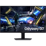 SAMSUNG Odyssey G7 G70D 27" 4K UHD Moniteur gaming  Noir, 144 Hz, Display Port, HDMI, USB, LAN, WiFi 5, Audio, FreeSync Premium