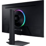 Samsung Odyssey G7 G70D 27" 4K UHD Moniteur gaming  Noir, 144 Hz, Display Port, HDMI, USB, LAN, WiFi 5, Audio, FreeSync Premium