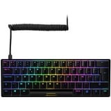 Sharkoon SKILLER SGK50 S4 RGB clavier gaming mécanique Noir, Layout BE (AZERTY), Kailh Red, 60%, Hot-swappable