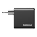 Sitecom 140W GaN Power Delivery chargeur mural avec affichage LED Noir