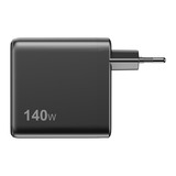 Sitecom 140W GaN Power Delivery chargeur mural avec affichage LED Noir