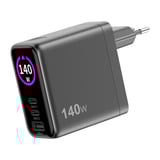 Sitecom Chargeur mural GaN 140 W LED Noir