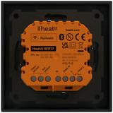 heat it Heatit WiFi7 Thermostat -black matt Noir (Mat)