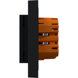 heat it Heatit WiFi7 Thermostat -black matt Noir (Mat)