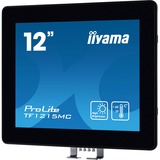 iiyama ProLite TF1215MC-B1 12.1" Moniteur tactile Noir, 1x DisplayPort, 1x HDMI, 1x VGA, 1x RJ-45