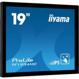 iiyama ProLite TF1934MC-B7X 19" Moniteur  Noir, 48,3 cm (19"), 1280 x 1024 pixels, SXGA, LED, 14 ms, Noir