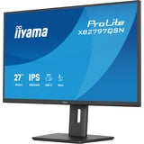 iiyama ProLite XB2797QSN-B1 27" Moniteur Noir, 1x DisplayPort, 1x HDMI, 2x USB-C, 2x USB-A, 1x RJ-45