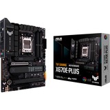 ASUS TUF GAMING X670E-PLUS carte mère socket AM5 Noir, RAID, Gb-LAN, Sound, ATX