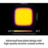 Cricut EasyPress SE, Presse à chaud Beige, 22.5 x 22.5 cm