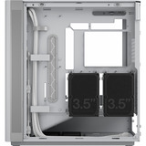 Fractal Design Define One Light TG Clear Tint boîtier midi tower Blanc | 2x USB-A | 1x USB-C | Window