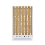 Lian Li A3-mATX Blanc (Wood Edition) boîtier midi tower Blanc/bois | 2x USB-A | 1x USB-C
