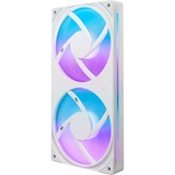 NZXT F240 RGB CORE ventilateurs de boîtier Blanc, 2 pièces, 240 x 120 x 26 mm