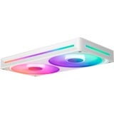 NZXT F240 RGB CORE ventilateurs de boîtier Blanc, 2 pièces, 240 x 120 x 26 mm